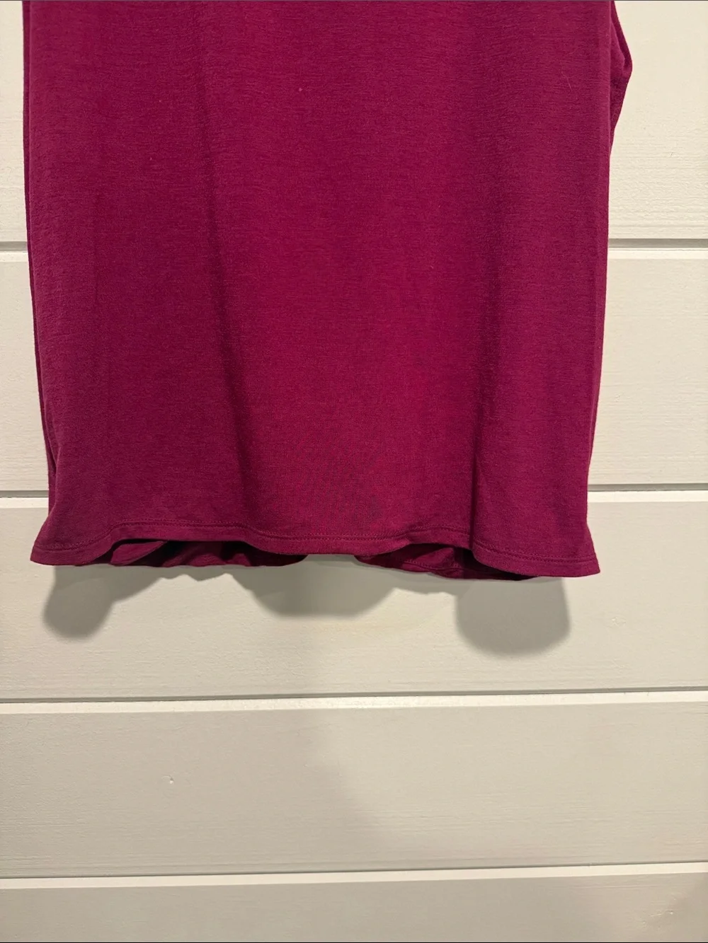 Athleta Deep Magenta Sleeveless Workout Tank.  Size - medium